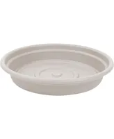 Bloem Dura Cotta Plant Saucer Tray, 6in Taupe
