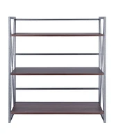 Winsome Isa 35.43" Wood 3-Tier Shelf