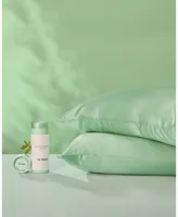 Green Mulberry Silk Pillowcase