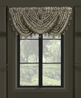 J Queen New York Terra Waterfall Window Valance, 33" x 49"