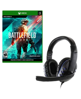 Battlefield 2042 Game with Universal Headset for Series X