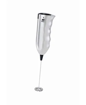 Double Grip Milk Frother For Coffee With Upgraded Holster Stand
