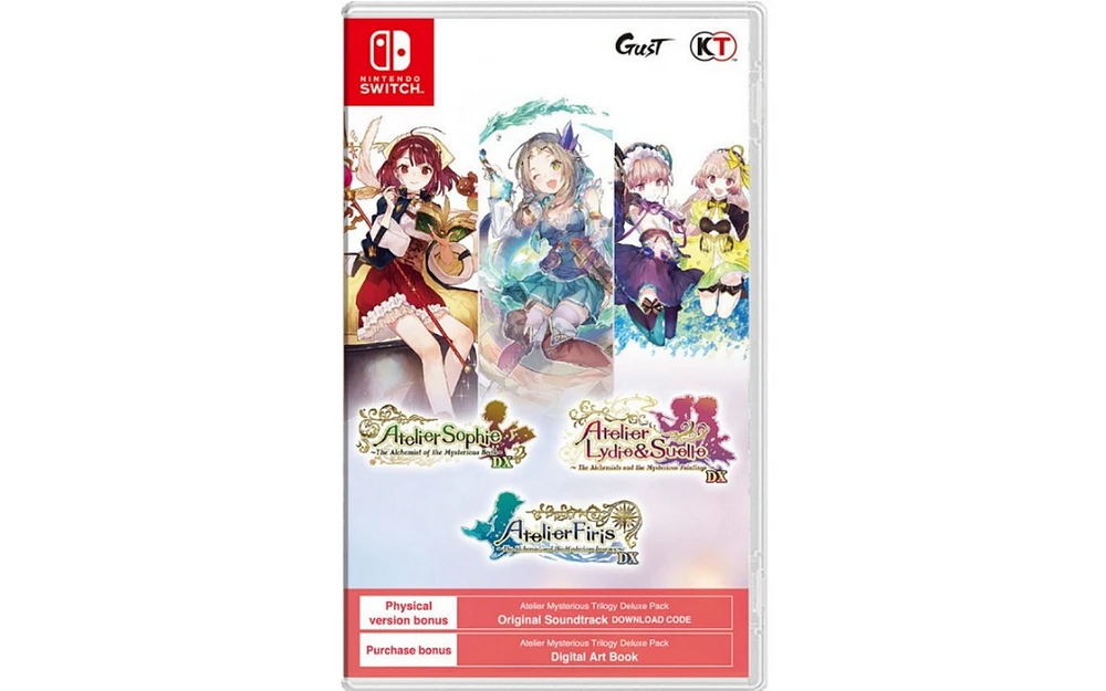Atelier Mysterious Trilogy Deluxe Pack (Asia Import : Plays in English)