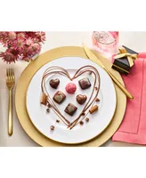 Le Vian Godiva x Le Vian Chocolate Enamel Ganache Heart Pendant Necklace Featuring Chocolate Diamond (1-3/8 ct. t.w.) & Enamel Pave in 14k Rose Gold