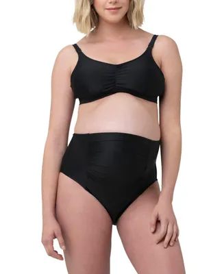 Ripe Maternity Black Monterey Nursing Bikini