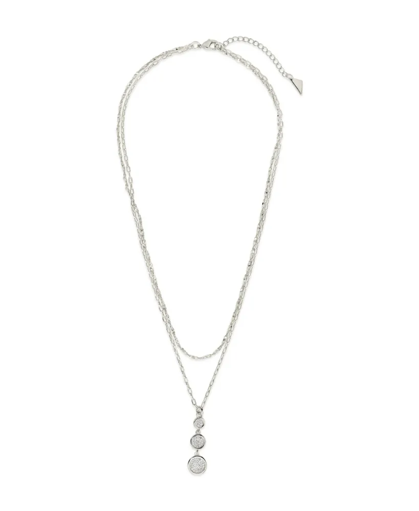 Sterling Forever Amy Layered Necklace