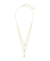 Sterling Forever Julie Layered Necklace