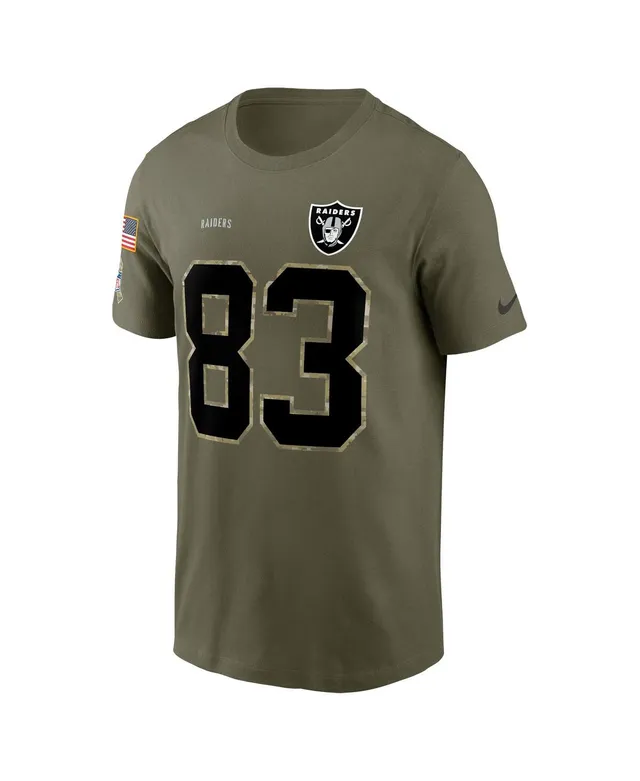 Men's Nike Darren Waller Olive Las Vegas Raiders 2022 Salute to Service Limited Jersey Size: Small