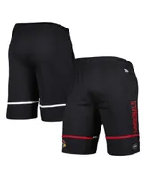 Men's New Era Black Arizona Cardinals Combine Authentic Rusher Training Shorts