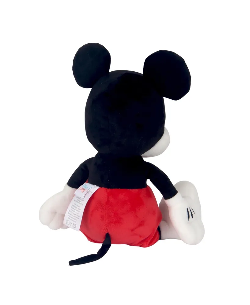 Lambs & Ivy Disney Baby Red/Black Mickey Mouse 14" Stuffed Animal Toy