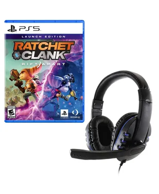 Ratchet and Clank: Rift Game with Universal Headset for PlayStation 5