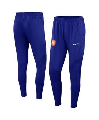 Men's Nike Navy Netherlands National Team Strike Performance Track Pants