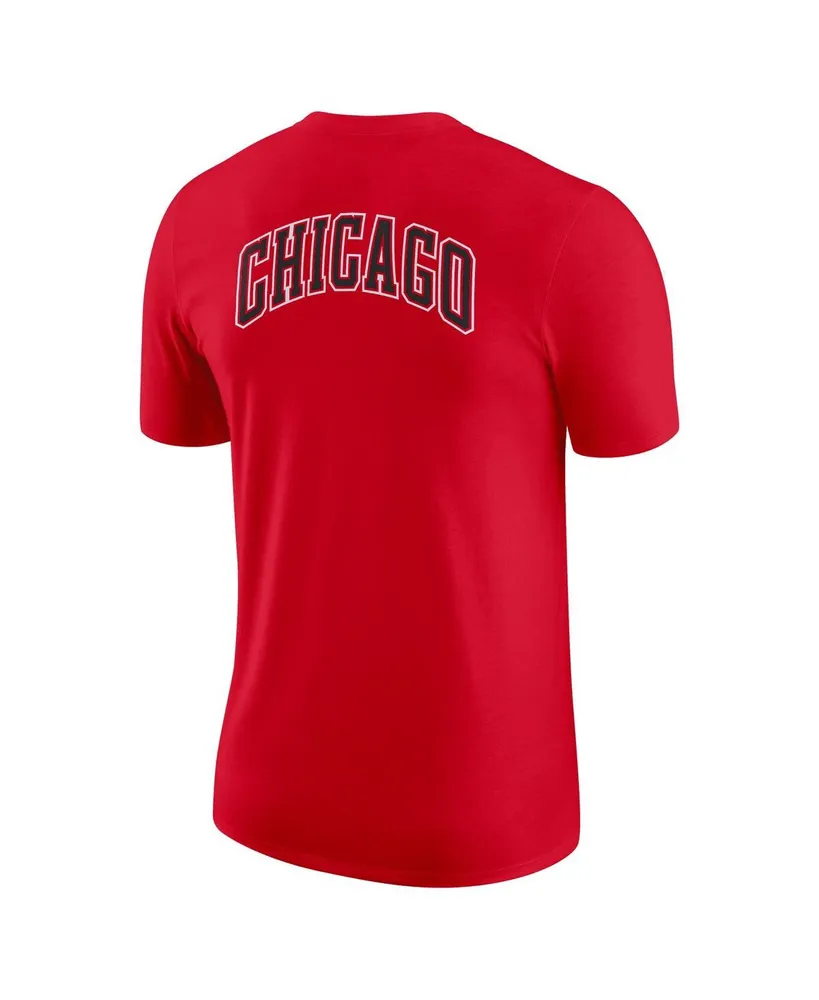 Men's Nike Red Chicago Bulls 2022/23 City Edition Courtside Max90 Backer T-shirt