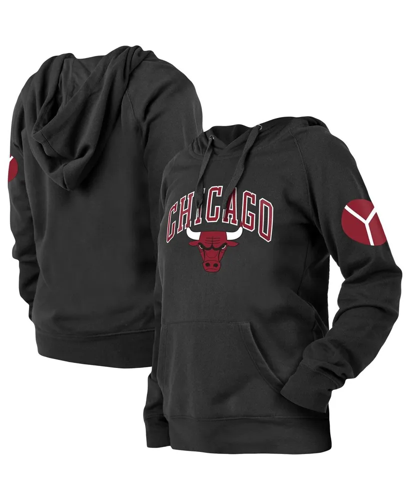 Women's New Era Black Chicago Bulls 2022/23 City Edition Pullover Hoodie