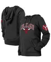 Women's New Era Black Chicago Bulls 2022/23 City Edition Pullover Hoodie