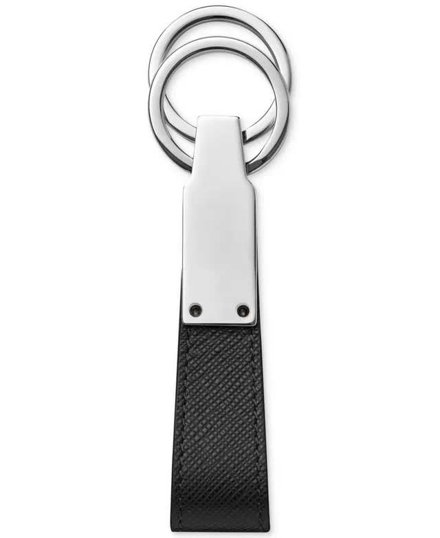 Montblanc Men's Meisterstück 4810 Diamond Key Fob - Black