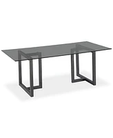 Emila 78" Rectangle Glass Mix and Match Dining Table, Created for Macy's