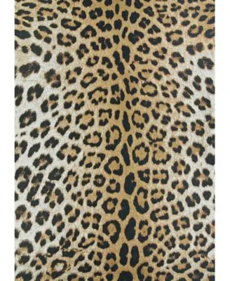 Couristan Dolce Amur Leopard Area Rug