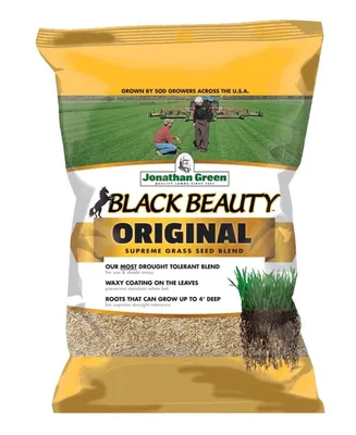 Jonathan Green (#10318) Black Beauty Original Grass Seed, 5 lb bag