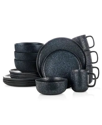 Stone Lain Tom 16 Pieces Dinnerware Set, Service For 4