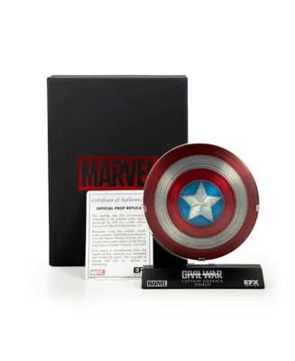 Marvel Civil War Collectibles Captain America Die Cast Shield Replica, 1:6 Scale Replica (4 inches)