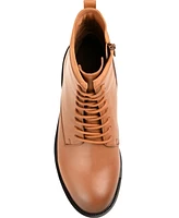 Journee Signature Women's Natara Lace Up Combat Booties