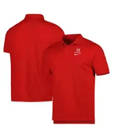 Men's Nike Scarlet Ohio State Buckeyes Uv Performance Polo Shirt