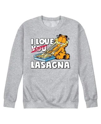 Airwaves Men's Garfield Love Lasagna Fleece Sweatshirt