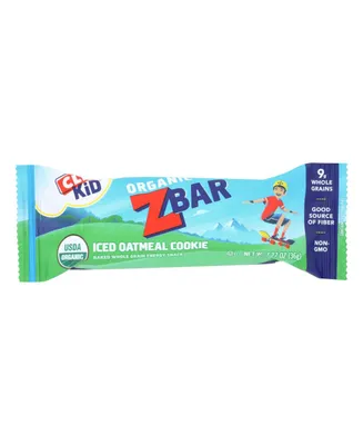 Clif Bar Organic Clif Kid Zbar - Iced Oatmeal Cookie - Case of 18