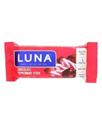 Clif Bar Luna Bar - Organic Chocolate Peppermint - Case of 15