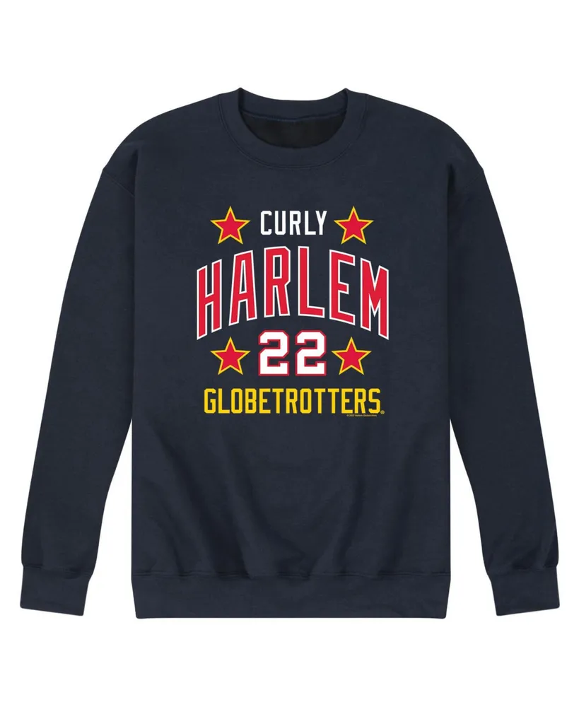 Airwaves Men's Harlem Globetrotters Curly 22 Fleece Sweatshirt