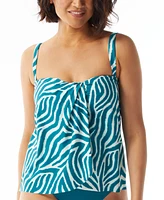 Coco Reef Women's Contours Clarity Bandeau Tankini Top