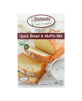 Namaste Foods Quick Bread And Muffin Mix - Case of 6