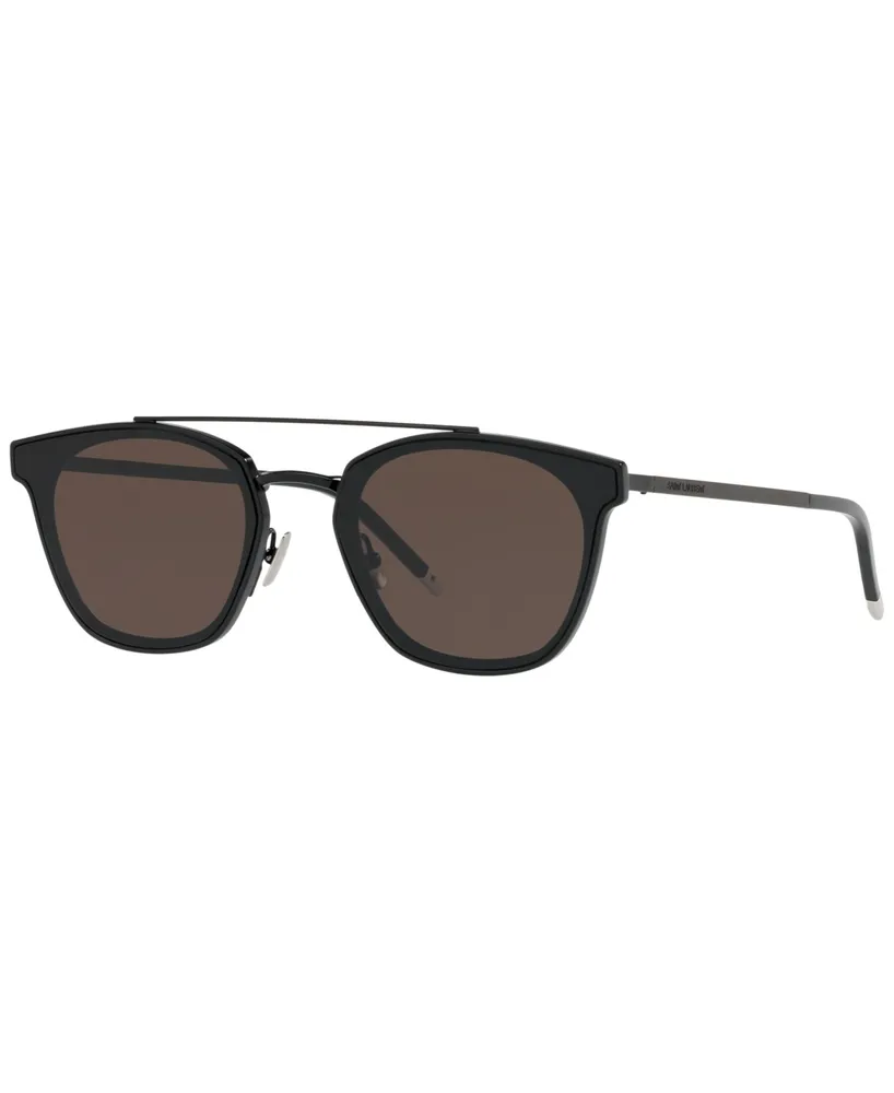 Saint Laurent Unisex Sunglasses, Sl 28 Metal