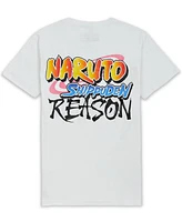 Reason Men's Chibi Naruto Graphic T-shirt