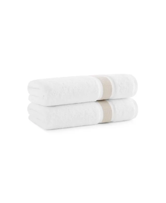510 Design - Aegean 100% Turkish Cotton 6 Piece Towel Set - White