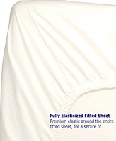 Nautica Plot Cotton Percale 4-Piece Sheet Set