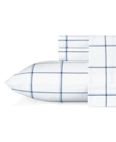 Nautica Plot Cotton Percale 4-Piece Sheet Set, King