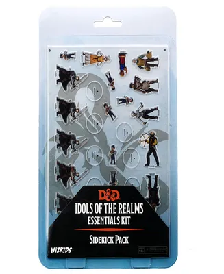 WizKids Games Dungeons and Dragons Idols of the Realms Essentials 2 Dimension Miniatures Sidekick 27 Piece Set