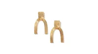 Nectar Nectar New York Arc Stud Drop Earrings