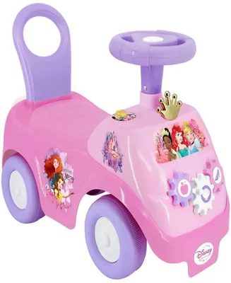Disney Princess Light and Sounds This is My Story Activity Ride on Foot to Floor Push Pull Kids Car