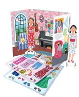 Eeboo Musician and Artist Paper Doll Reusable 3 Piece Set