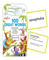 Eeboo 100 Great Words Vocabulary Educational Flash Cards