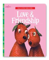 Eeboo Play with Your Food Love Friendship Board Book by Saxton Freymann