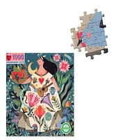 Eeboo Piece and Love Mother Earth 1000 Piece Square Adult Jigsaw Puzzle Set