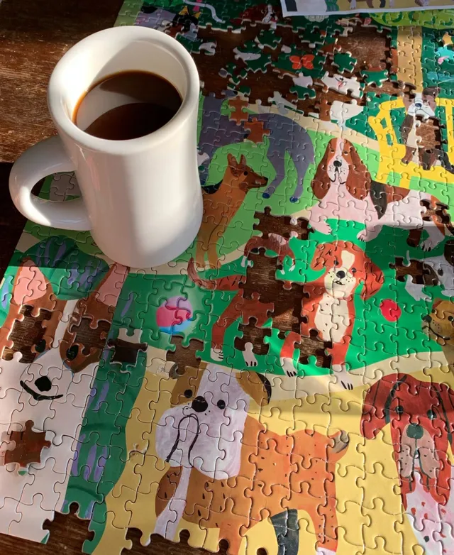 Hart Puzzles Dogs, Dogs, Dogs by Sherri Buck Baldwin, 24 x 30 1000 Piece  Puzzle