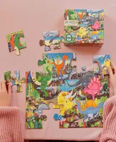 Eeboo Dinosaur Land 20 Piece Jigsaw Puzzle