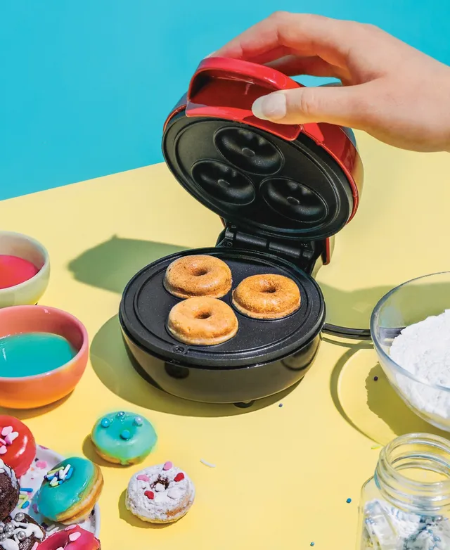 Bella Snowflake Blue Nonstick 4 Mini Waffle Maker - Macy's