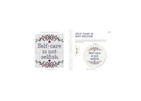 Self-Care Cross-Stitch: 40 Uplifting & Irreverent Patterns by Stephanie Rohr