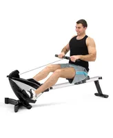 Costway Magnetic Rowing Machine, Folding Rower with Lcd Display